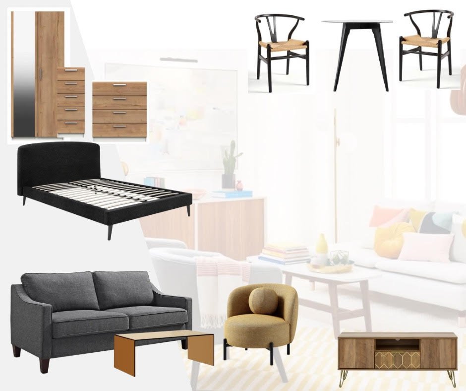 Loft home staging style