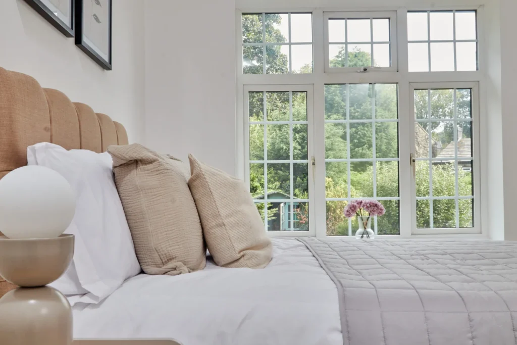 Staged bedroom by Revamp and Resell