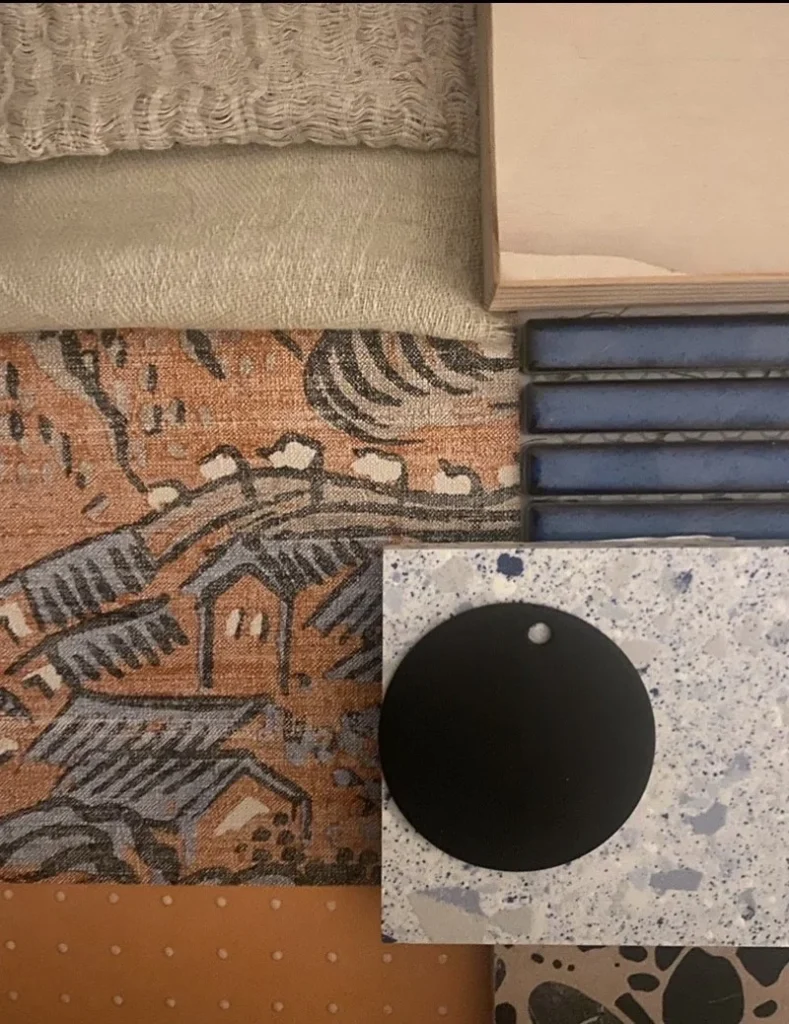interior design mood board